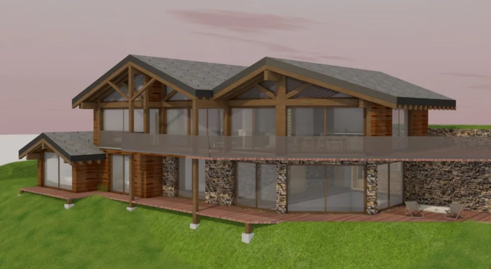 CHALET FAMILIAL DELUXE
