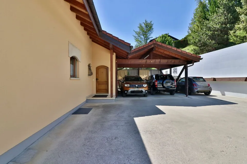 Villa avec piscine à Savièse - Vue panoramique