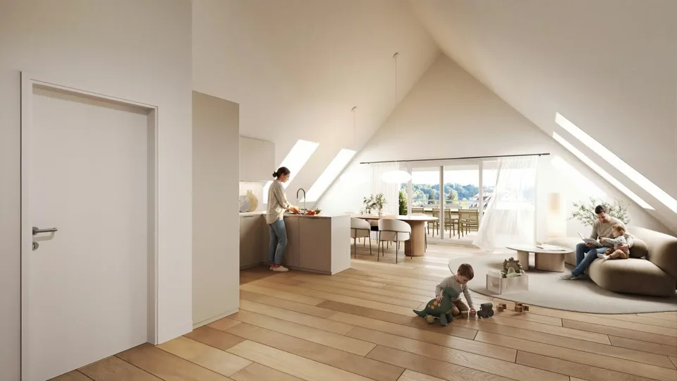 Appartement penthouse exclusif - avec ascenseur directement dans l'appartement – photo 6 sur 7