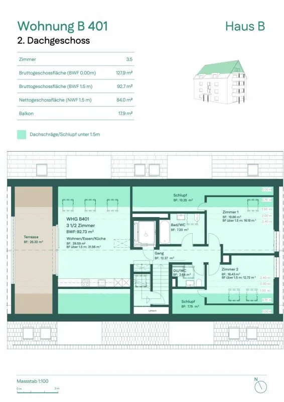 Appartement penthouse exclusif - avec ascenseur directement dans l'appartement – photo 7 sur 7