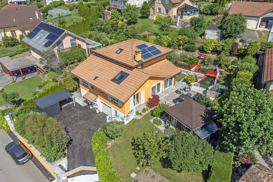 Maison en parfait état avec vue imprenable sur Vallorbe