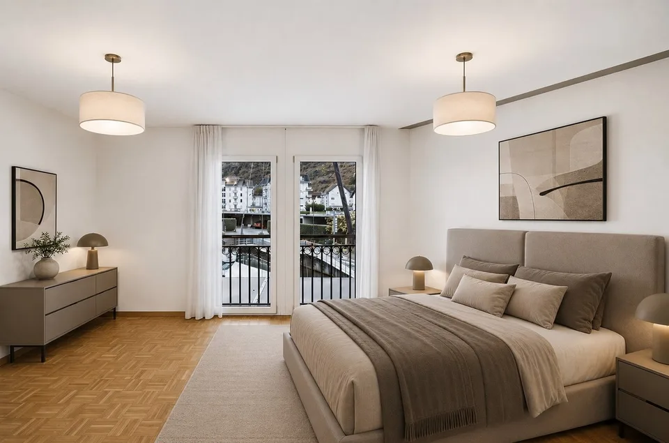 Prächtiges 3,5-Zimmer-Duplex in der Marina