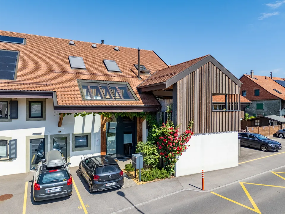 Appartement de charme de 4,5 pièces en triplex dans une ferme rénovée