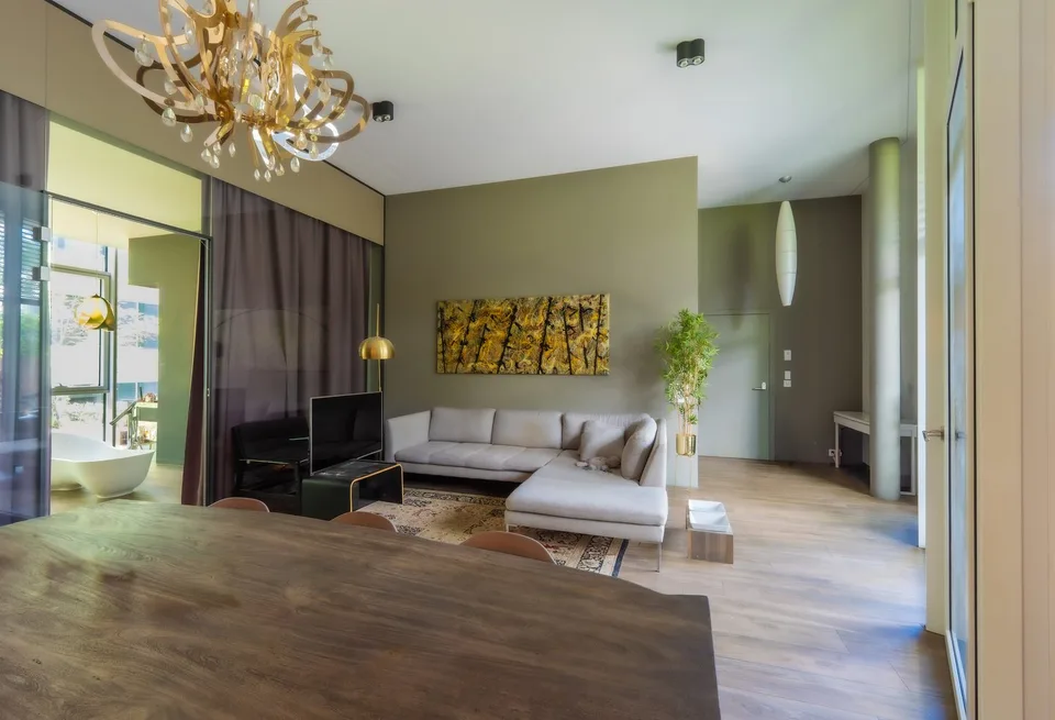 Appartamento loft eccezionale con giardino e altezza del soffitto fino a 3,69 m
