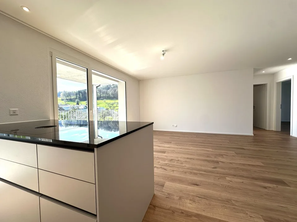 Appartamento moderno di 3,5 locali con balcone e garage – Primo affitto 2026