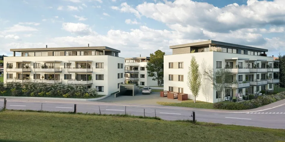 Gartenwohnung Neubauprojekt Gurnigelstrasse Riggisberg