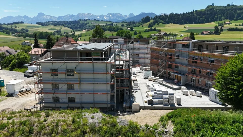 Gartenwohnung Neubauprojekt Gurnigelstrasse Riggisberg