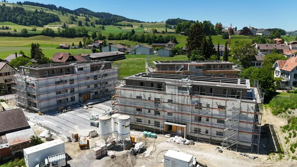 Gartenwohnung Neubauprojekt Gurnigelstrasse Riggisberg