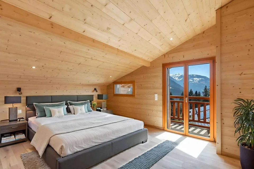 Chalet von Ausnahme mit Panoramablick auf die Dents du Midi