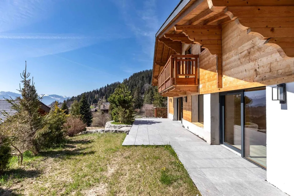 Chalet von Ausnahme mit Panoramablick auf die Dents du Midi