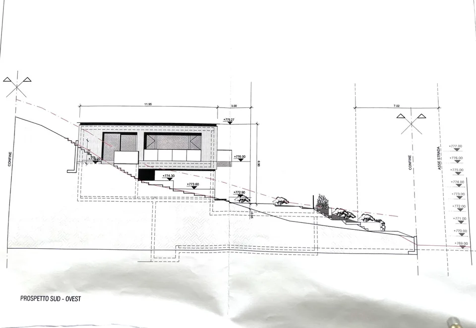 Terreno edificabile R2 con progetto approvato – photo 6 of 8