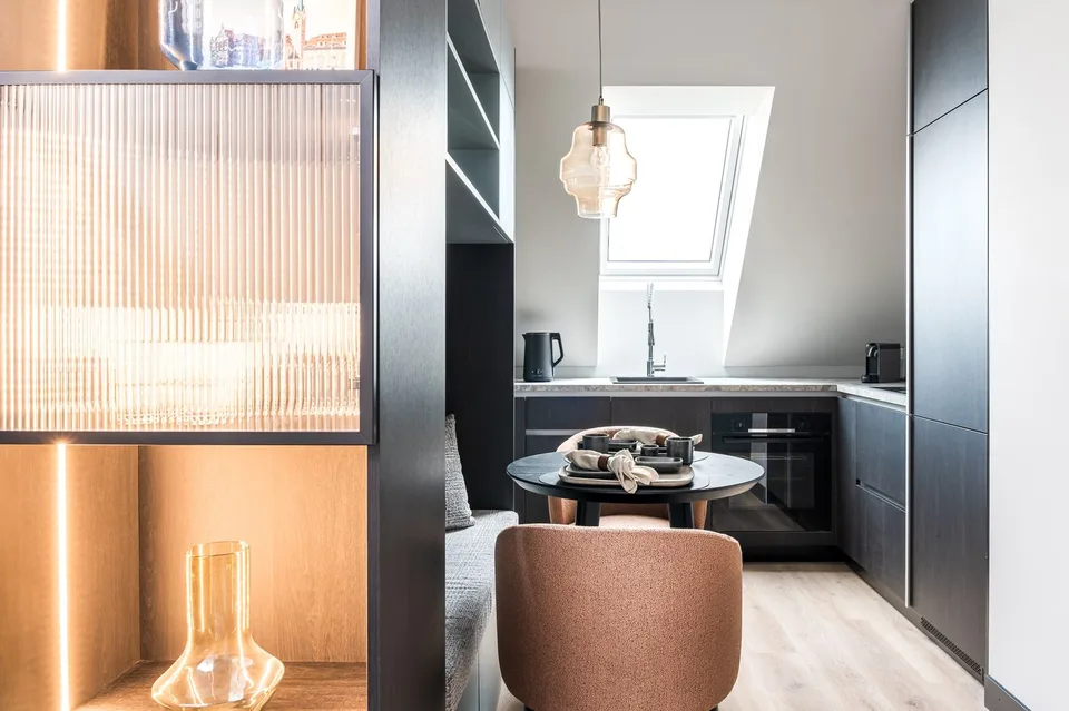Appartement penthouse 2,5 pièces dans un emplacement central (arrondissement 2) à Zurich