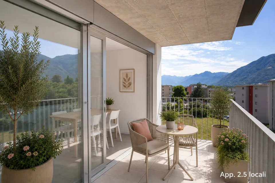 Ihr Apartment in der Perle des Tessins - 3.5 und 2.5 Zimmer zu Verkaufen in Ascona