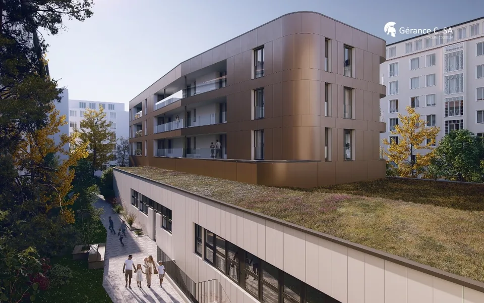 Appartement neuf de 4 pièces à quelques pas de la gare de Genève