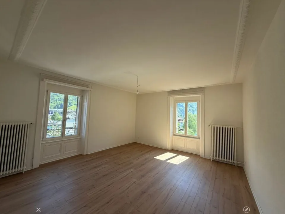 Erstbezug -  frisch sanierte 5.5 Zimmer-Wohnung mit Balkon jetzt zu vermieten!