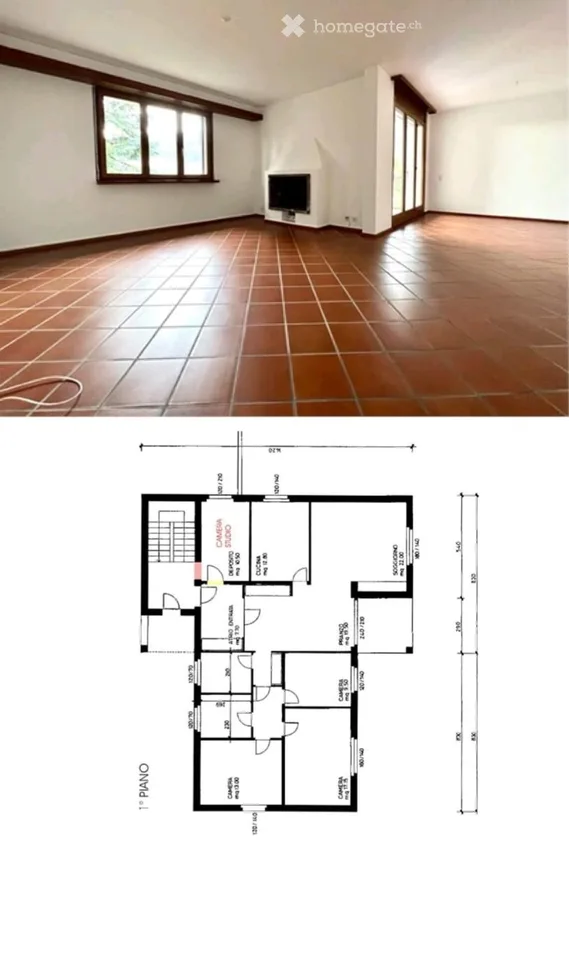 I'm looking for a 5.5-room apartment with garden and terrace as a sublessee
