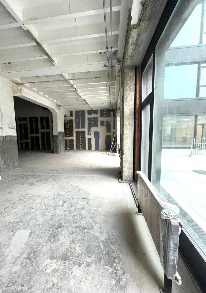 EG - Fläche mit Galerie und Terrasse (Rohbau II)