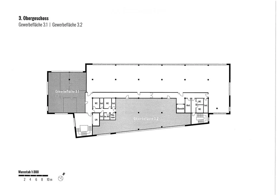 680m² di spazio per uffici al 3° piano in Heimstrasse 46 a Dietikon