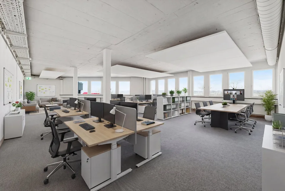 Modernes Büro mit Panoramablick in Pfäffikon SZ