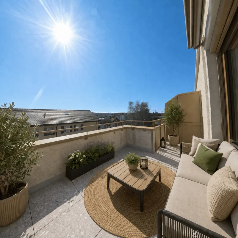 Moderne 3½-Zimmer-Attikawohnung mit Terrasse