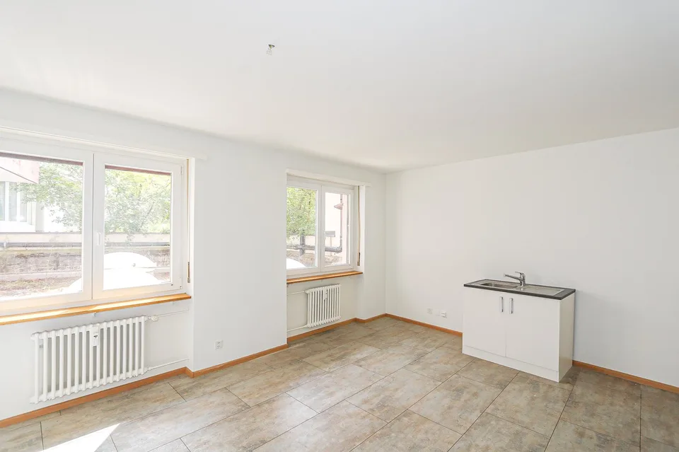 Ihre neue Adresse mitten im Herzen von Riehen – im 1. Obergeschoss direkt am Dorfplatz!