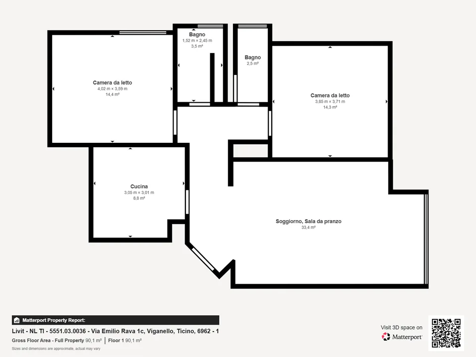 Viganello da vivere - Splendido 3.5 locali vicino a ogni comodità – foto 14 di 14