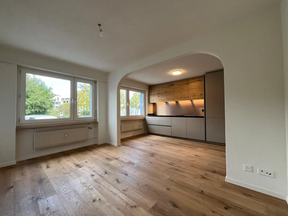 Appartement moderne rénové dans un quartier résidentiel calme
