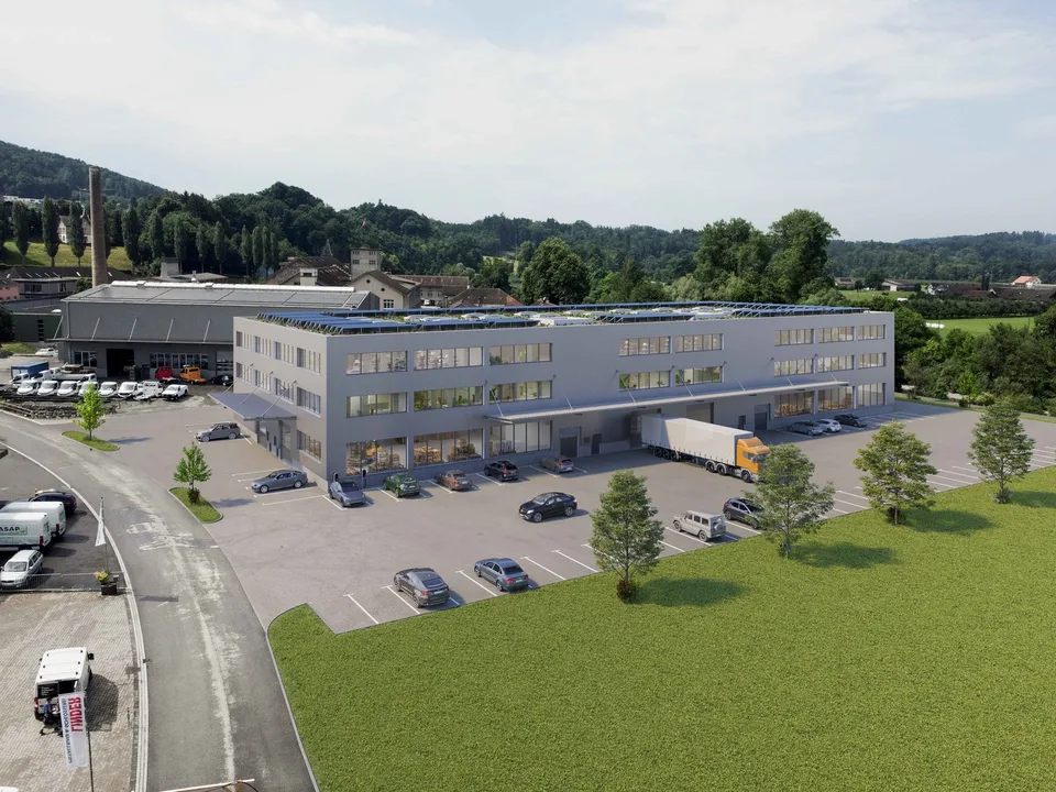 Moderne Gewerbe-Industrieimmobilie mit Büroflächen in Bischofszell