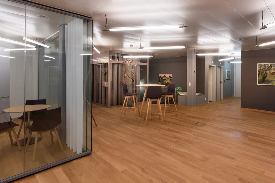 Bürofläche "Shop-in-Shop"-Konzept