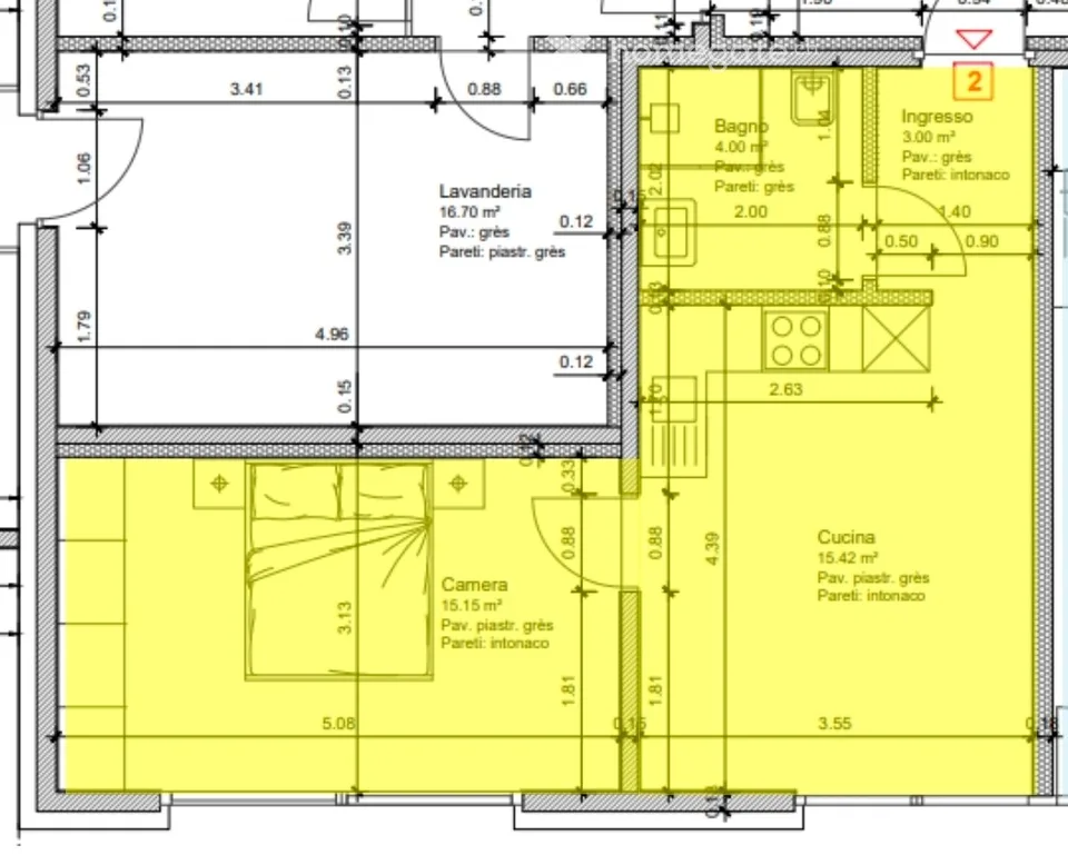 Wohnung in Erstbezug - 2.5 Zimmer