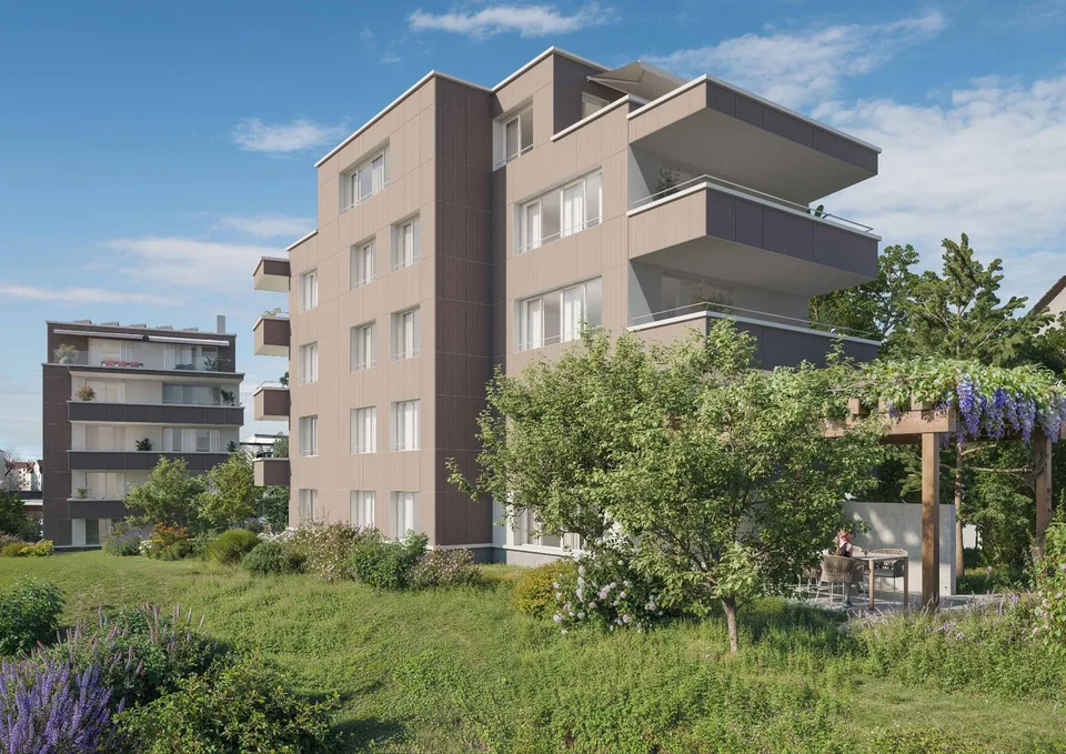 Appartamenti moderni 3,5 locali nel nuovo progetto di costruzione GREEN HILLS - disponibili da dicembre 2026