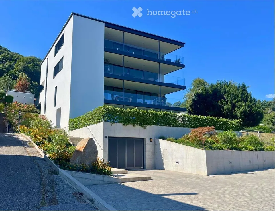 Appartamento moderno di 3.5 locali con grande terrazzo e giardino - in Collina d'oro