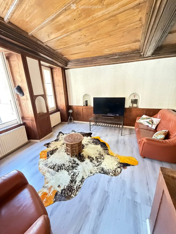 Appartement rénové de 2,5 pièces au coeur de La Neuveville