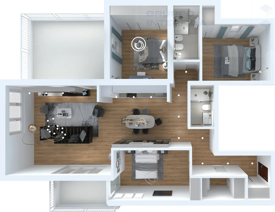 Wohnung 4.5 Zimmer ideal für Studenten – Foto 8 von 8