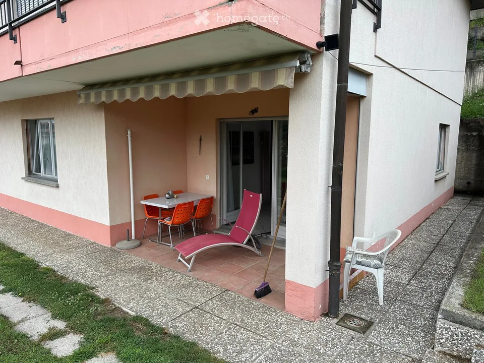 Zweieinhalb-Zimmer-Wohnung im Erdgeschoss