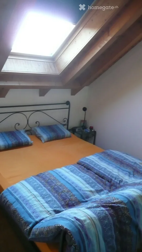 3 Chambres Appartement en Mansarde, Terrasse sur le Toit 45m2 Lobsigen