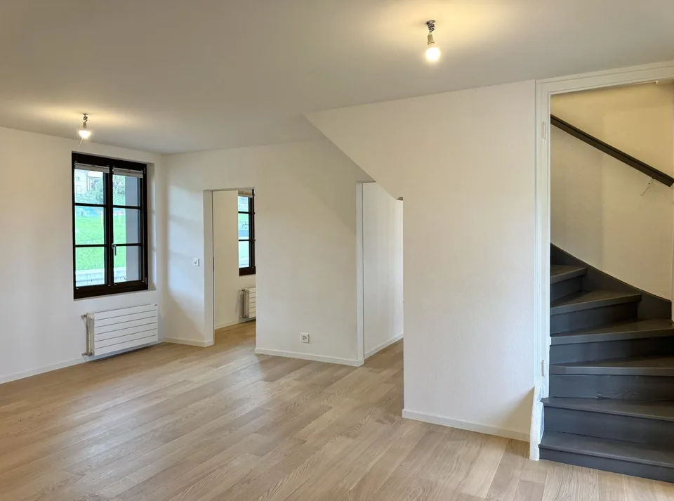 Meraviglioso appartamento ristrutturato di 4 locali a Vauderens