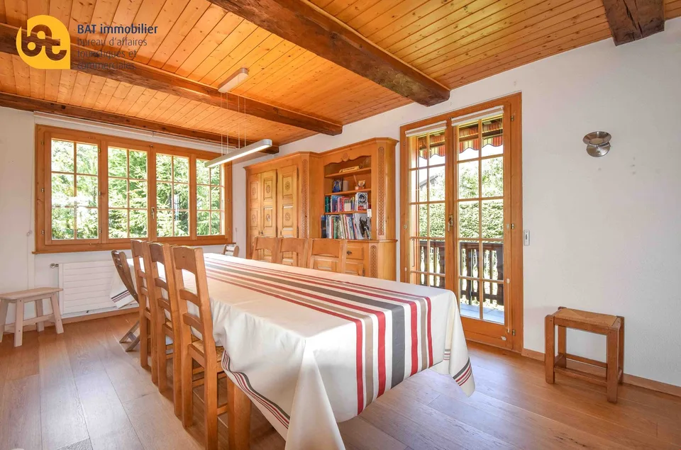 Urlaubsmietung - Prächtiges Chalet in der Nähe des Jardin des Neiges