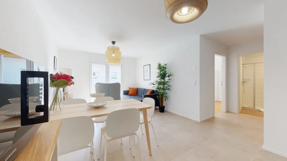 Schönes 1-Zimmer-Apartment, 10 Minuten von Payerne, voll ausgestattet – Foto 9 von 13