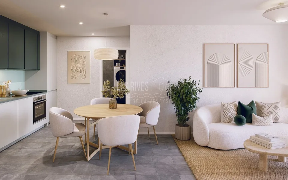 Appartement neuf 2.5 pièces avec balcon - Les Rives de la Veveyse