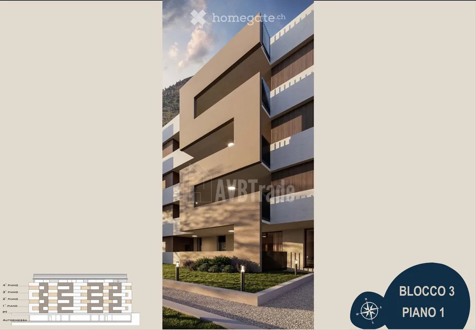 Rent apartment 2.5 rooms - superior quality