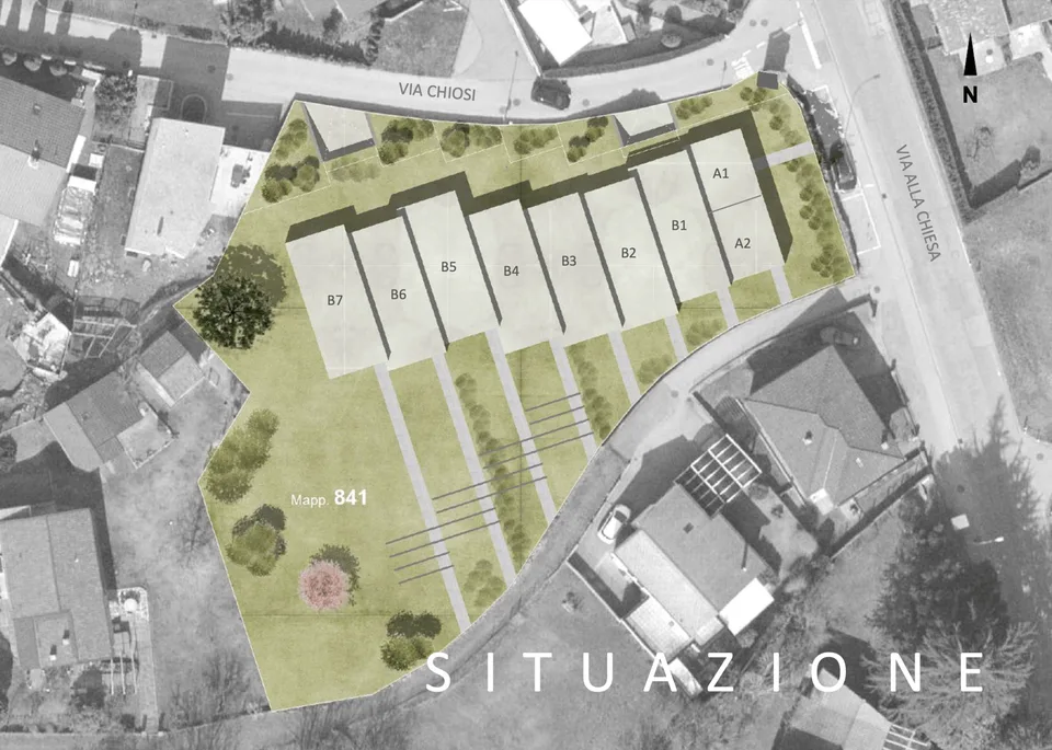 Nuova casa 5.5 locali con giardino e 2 posteggi – Rivera