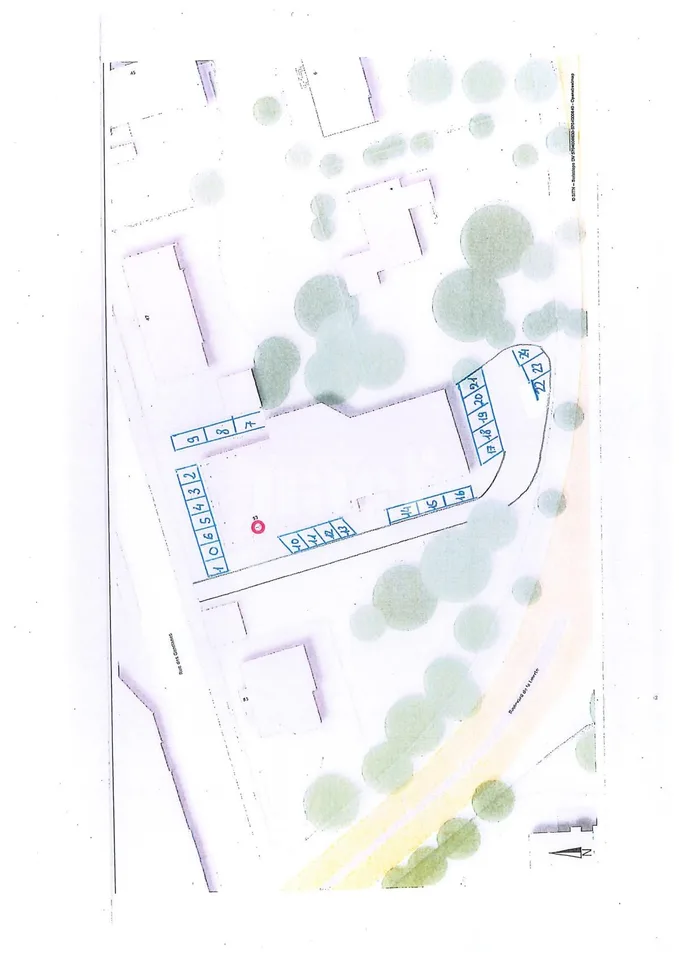 Außenparkplatz