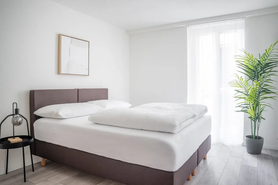 2 minutes à la gare principale - appartement meublé de 3,5 pièces