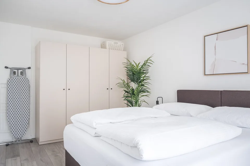 2 minutes à la gare principale - appartement meublé de 3,5 pièces