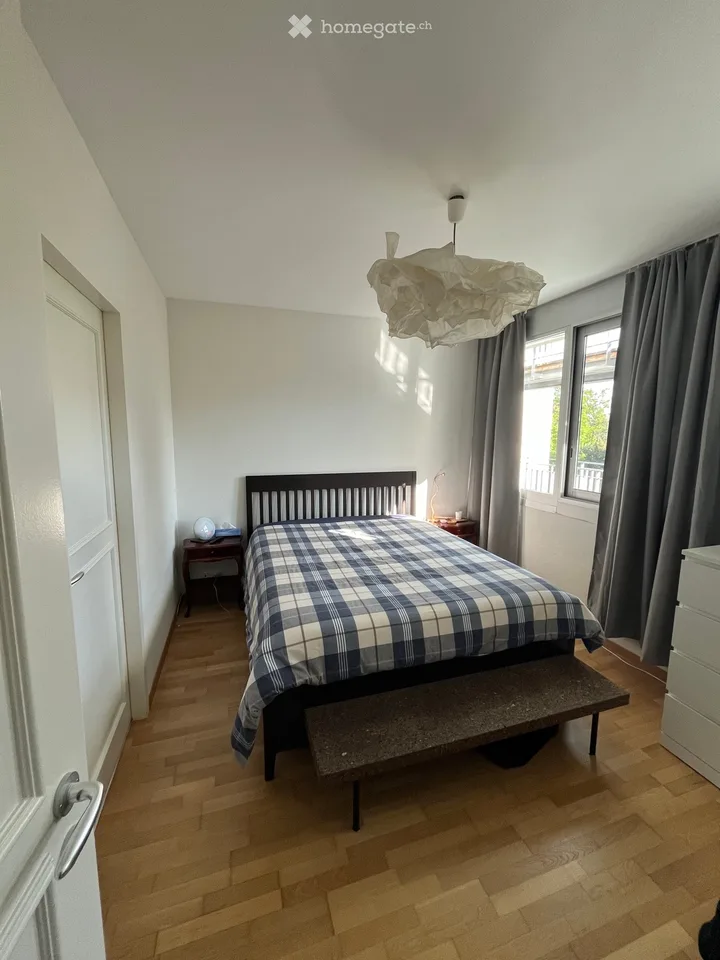 Wohnung 3 Zimmer 1 Bett zur Untervermietung in Vesenaz