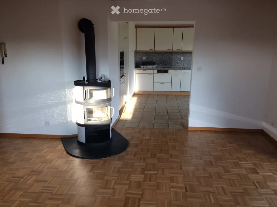 Bello appartamento di 4,5 locali al piano attico con vista panoramica sulla campagna