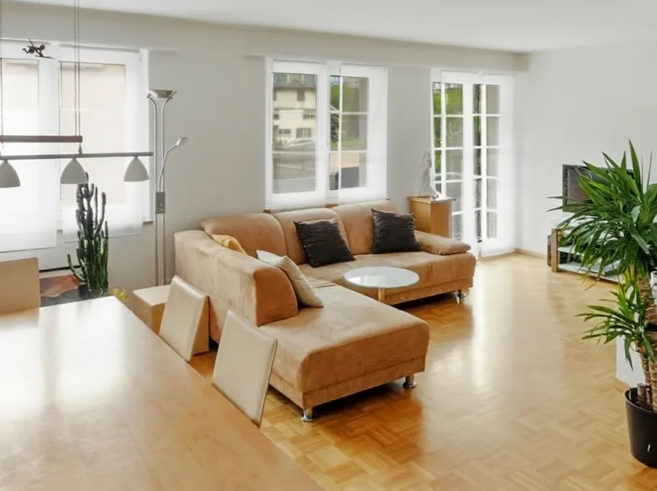Bello appartamento di 3.5 locali in una zona tranquilla a Ettenhausen