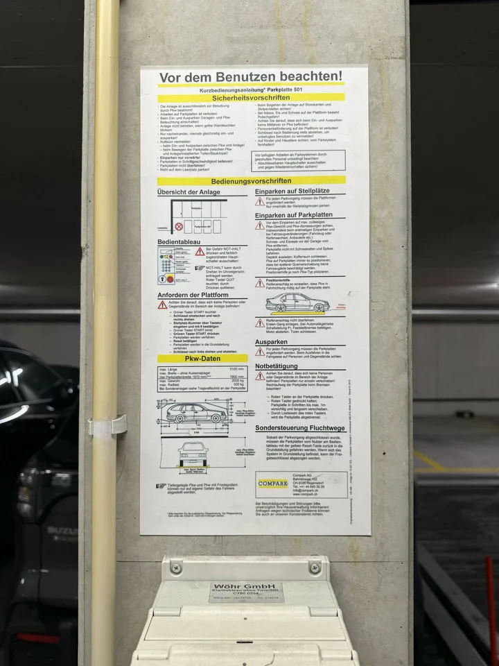 Parcheggi in una posizione centrale a Zurigo Altstetten