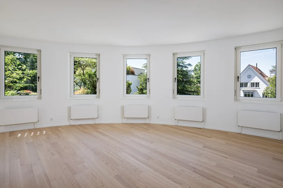 Appartements de location exclusifs sur Zürichberg, première occupation après rénovation